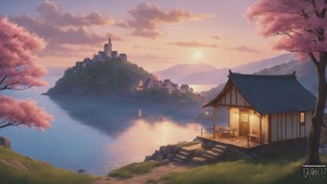湖边小屋