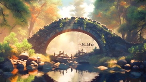 治愈小桥流水	