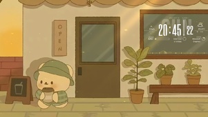治愈咖啡店小熊