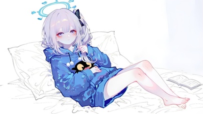 躺着的玉足萝莉-月雪宫子