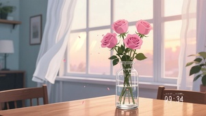 浪漫玫瑰花