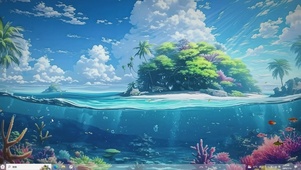 海底世界AI-桌面主题