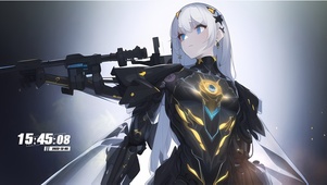 白发女狙击手
