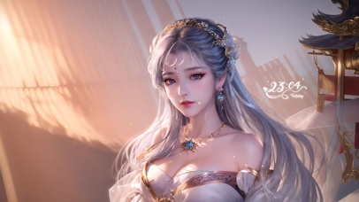 4K古风美女