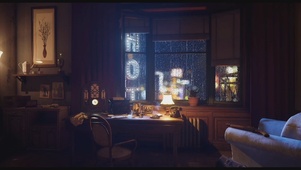 雨夜房间