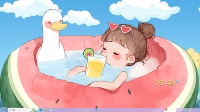 清新主题 清凉夏日