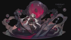 黑瞳少女