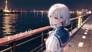 4k氛围感少女