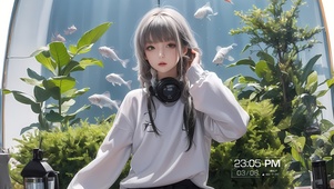 可爱深海唯美女神