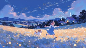 拥抱家乡的夜晚