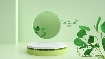 4K极简清新护眼桌面