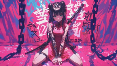 【原创】集装箱少女武者