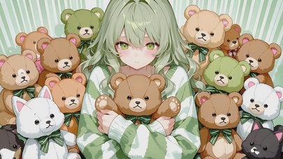 和小熊一起跳舞