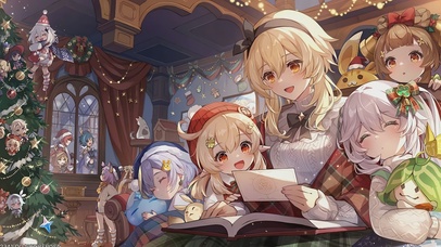 可爱二次元美少女