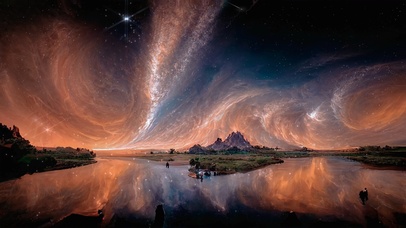 陨落星河 治愈星空