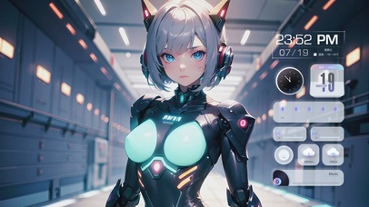 性感机甲美少女4K高清