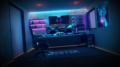 4k 炫酷电竞房间