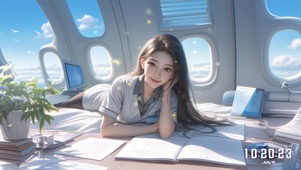 美女护士连呼吸都带着油彩的温度