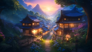 寂静小镇