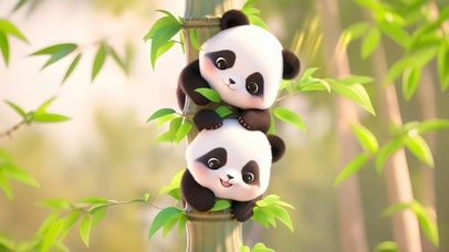 治愈小熊猫