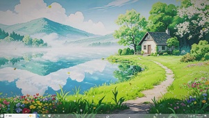 湖镜花蹊-桌面主题