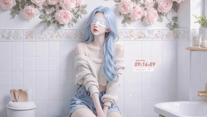 纯欲玫瑰女孩