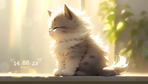 瞌睡猫咪