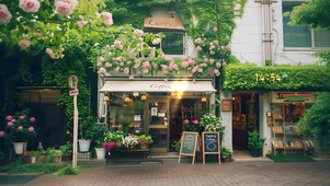 街角的鲜花店