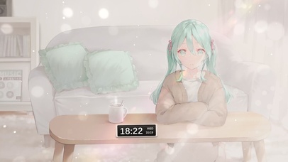 唯美清纯居家少女