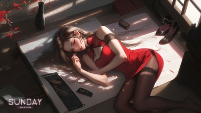 鬓畔余香悄然与春风相遇