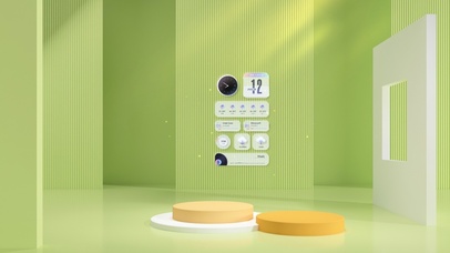 绿色护眼小清新桌面