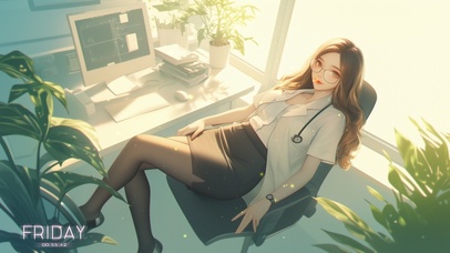 带着一种优雅韵律感，迷人不张扬