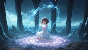 唯美海洋魔法少女