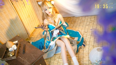 原神希娜cos榻榻米