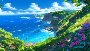 夏日的海风
