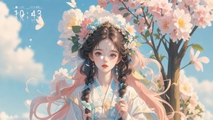 4K 清纯甜美古风萝莉