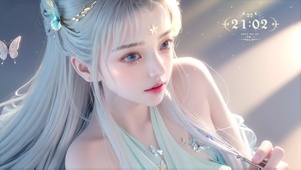 纯欲阳光美女