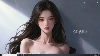 清冷柔美港风少女