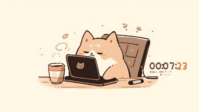 小猫咪摸鱼有什么错