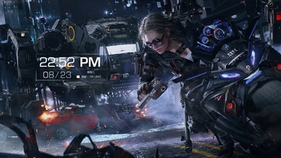 带鱼屏机车女神