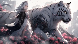 白虎守护少女