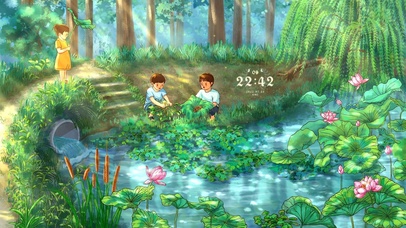 童年回忆 采菱角