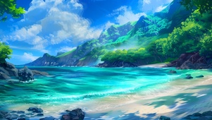 阳光森林海滩