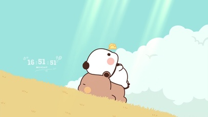 治愈可爱午休小熊