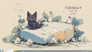 猫咪的休闲时光（灵动）