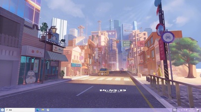 动漫小镇主题壁纸