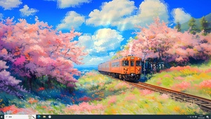 樱花山谷列车