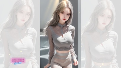 4K性感长发Ai美女御姐