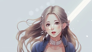 清纯纯洁女孩