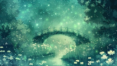 梦幻绿野仙踪拱桥